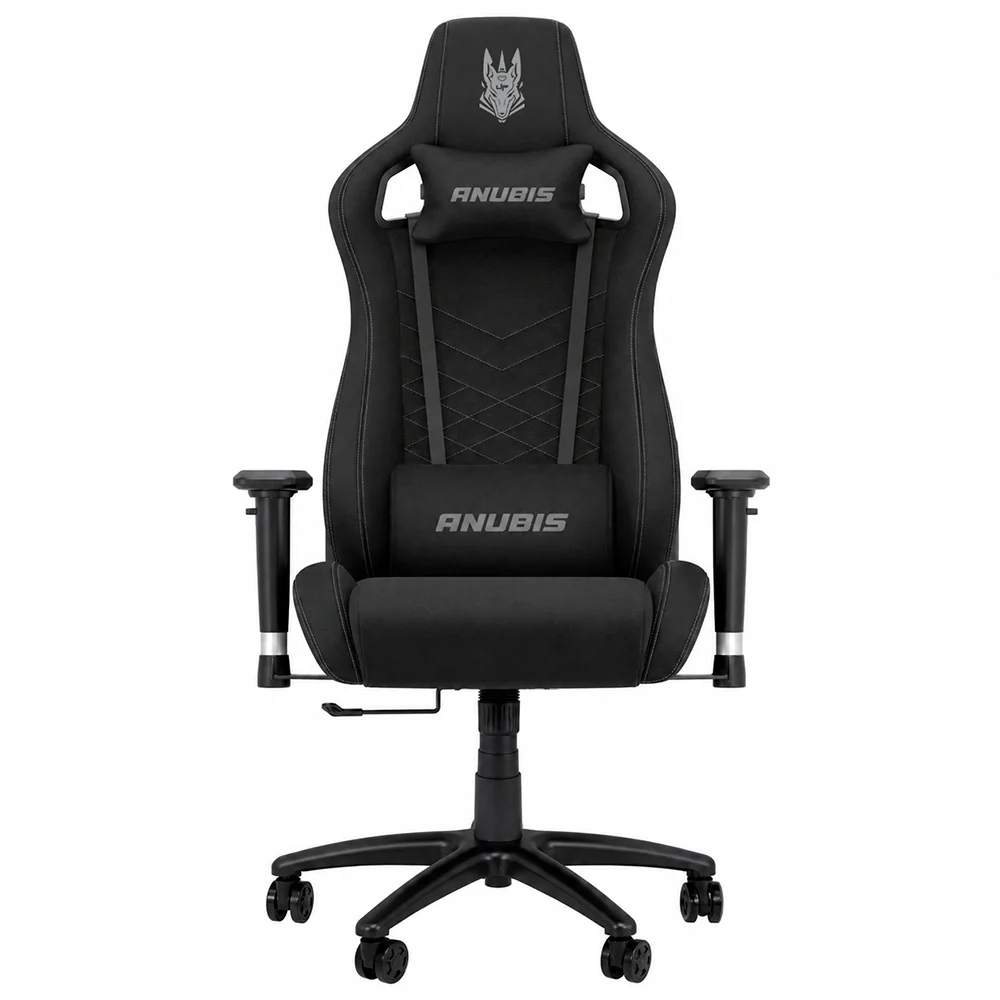 Cadeira Gamer ANUBIS UPRTZ07 Tecido Almofadas Base Metal Reclinável