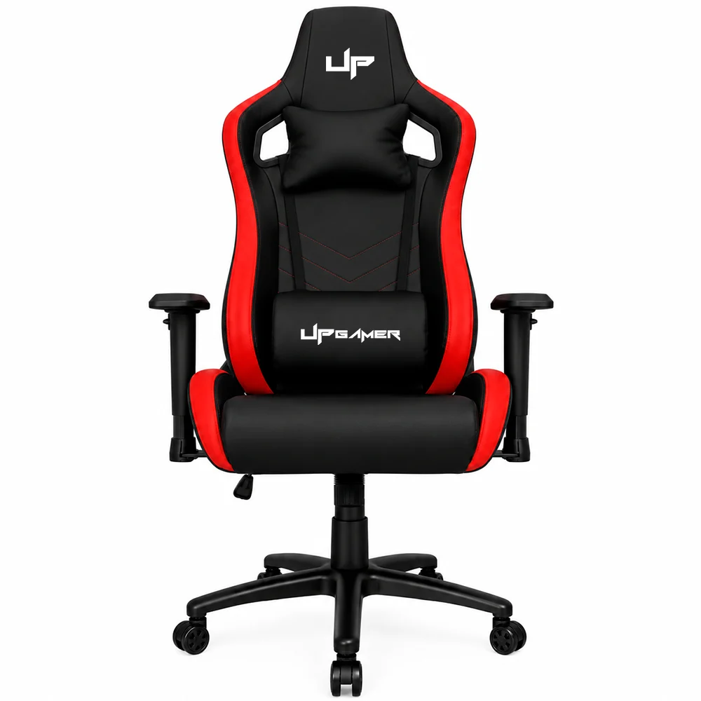 Cadeira Gamer RT0951BKRD PVC Algodão Base em Metal Reclinável