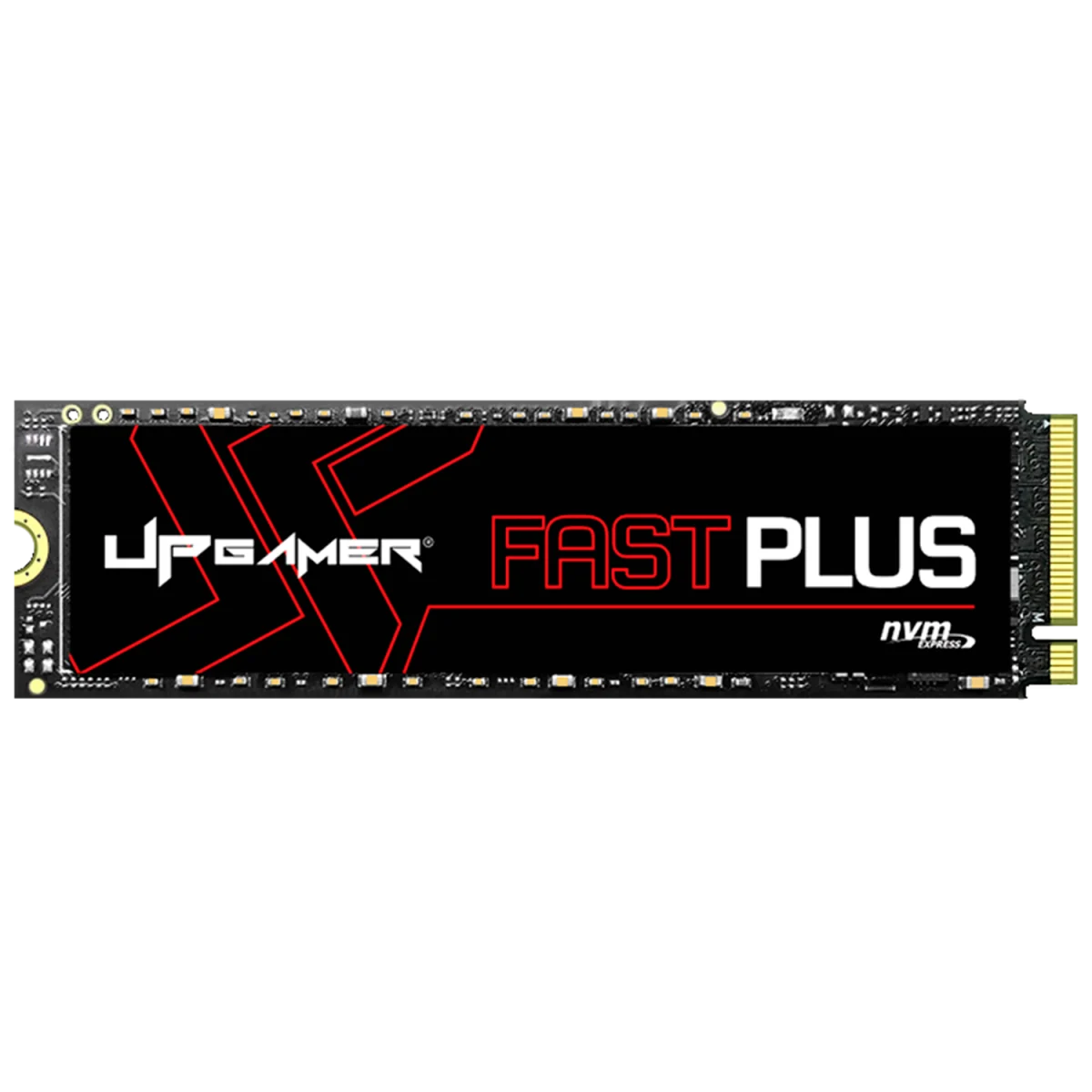 SSD Fast Plus Gen3 256GB M.2 NVMe Leitura e Gravação até 3000/1000MB/s