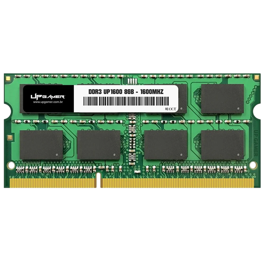 Memória UP Gamer DDR3 8GB 1600MHz Para Notebook - UP1600