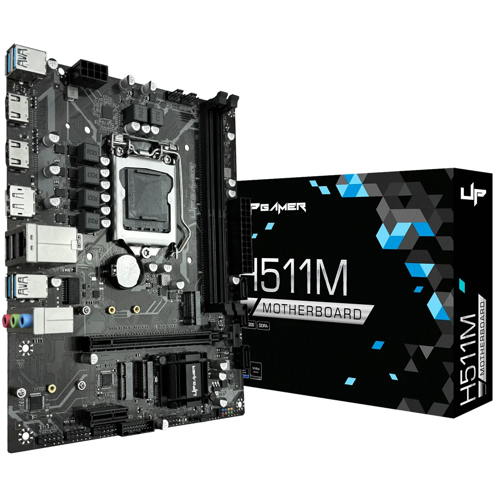 Placa Mãe UP Gamer H511M Intel LGA 1200 m-ATX DDR4 M.2 NVMe UP-H511MDR4