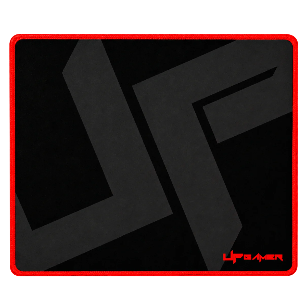 Mousepad Essential  preto/vermelho