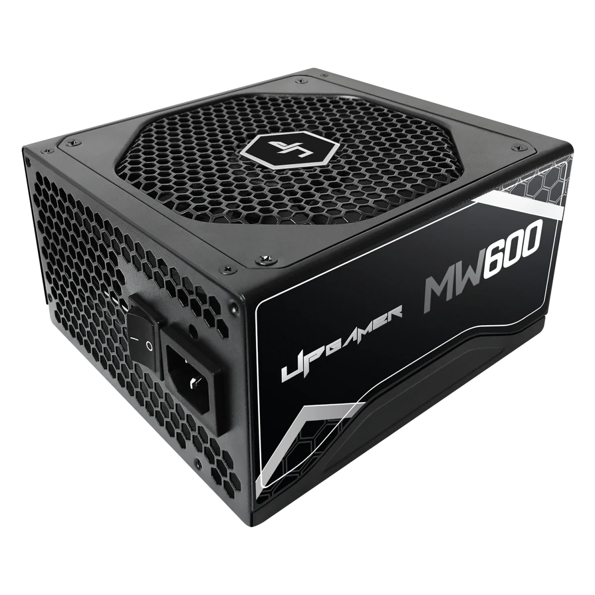 Fonte UP Gamer MW600 600W 80 Plus Bronze PFC Ativo c/Cabo Black