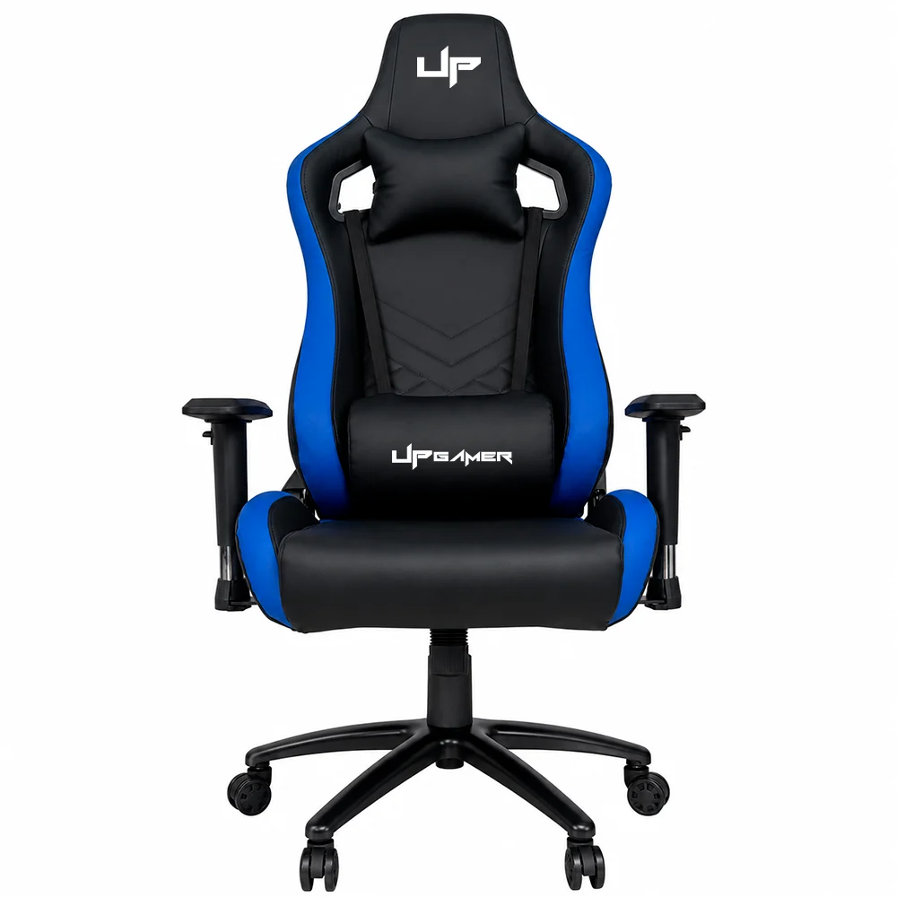 Cadeira Gamer RT0951BKBL PVC Algodão Base em Metal Reclinável