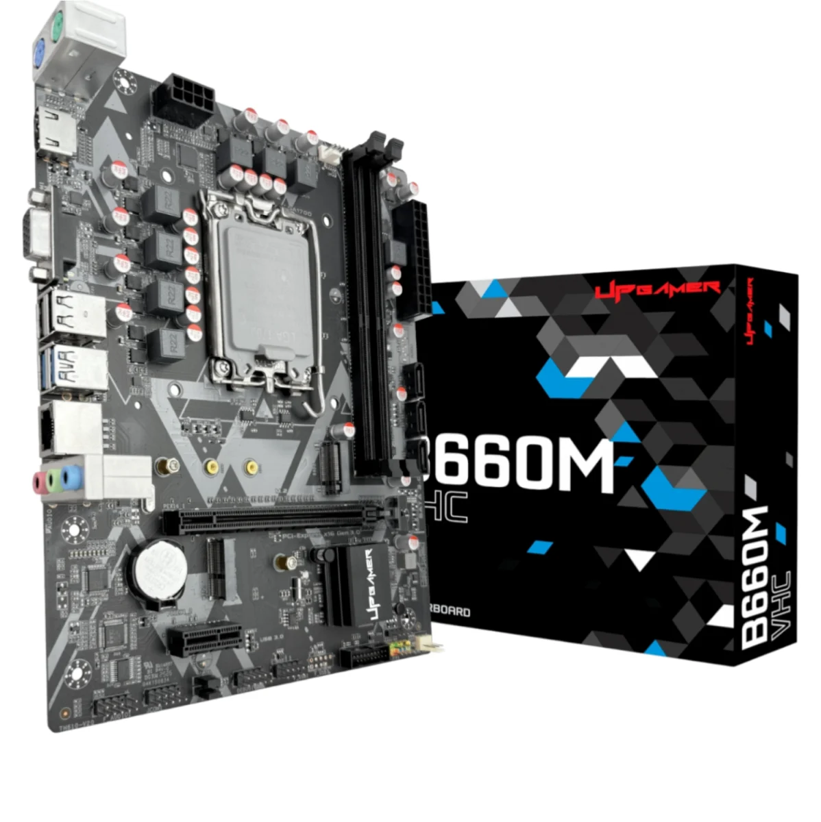 Placa Mãe UP Gamer B660M-VHC Intel LGA 1700 m-ATX DDR4 M.2 NVMe UPG-B660M-VHC