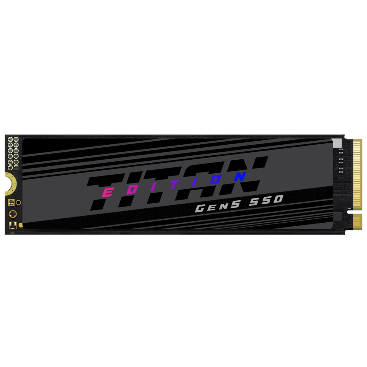 SSD Titan Edition Gen5 1TB M.2 NVMe Leitura até 14.000MB/s Gravação até 10.000MB/s