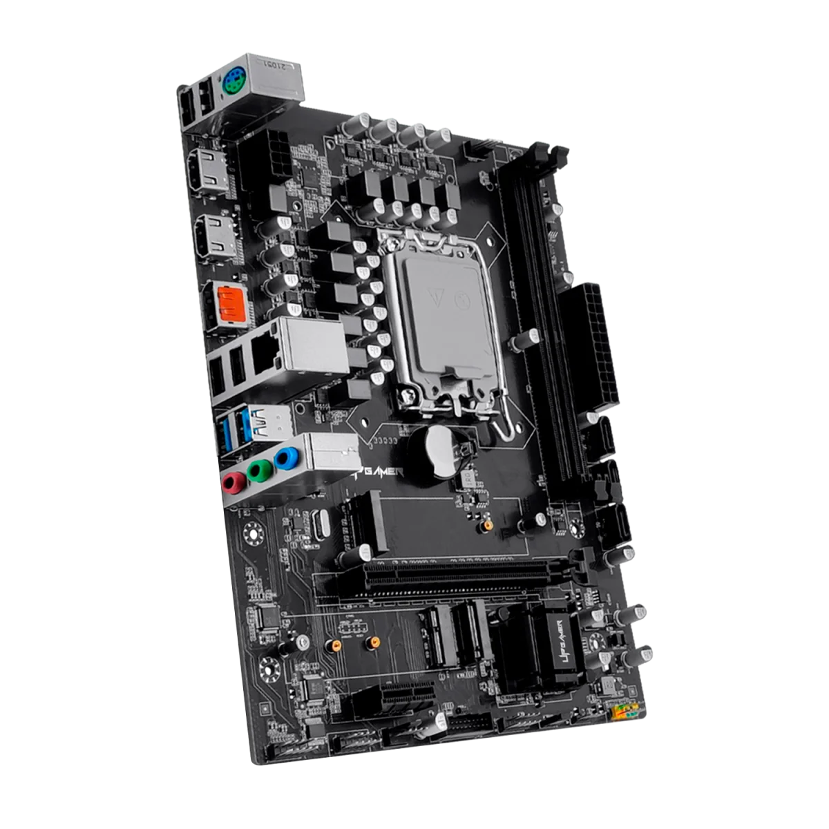 Placa Mãe UP Gamer H610M UP-H610MDR4 Intel LGA 1700 m-ATX DDR4 M.2 NVMe