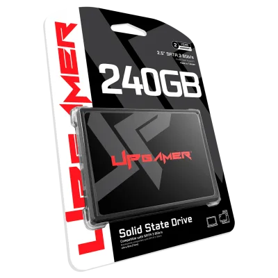 SSD 2.5″ UP500 240GB SATA 3 Leitura até 500MB/s Gravação até 450MB/s