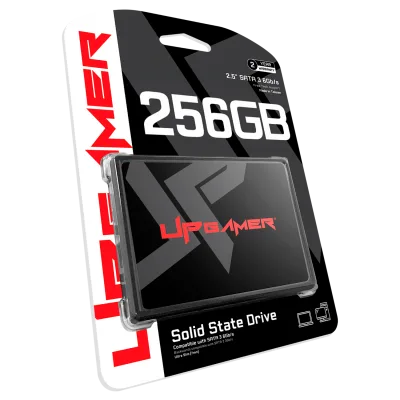 SSD 2.5″ UP500 256GB SATA 3 Leitura até 500MB/s Gravação até 450MB/s