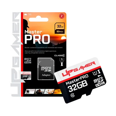 Cartão Micro SD Master PRO 32GB 80 MB/s