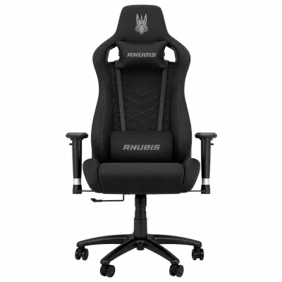 Cadeira Gamer ANUBIS UPRTZ07 Tecido Almofadas Base Metal Reclinável
