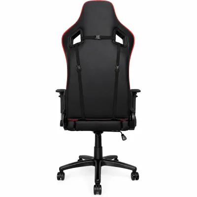 Cadeira Gamer RT0951BKRD PVC Algodão Base em Metal Reclinável