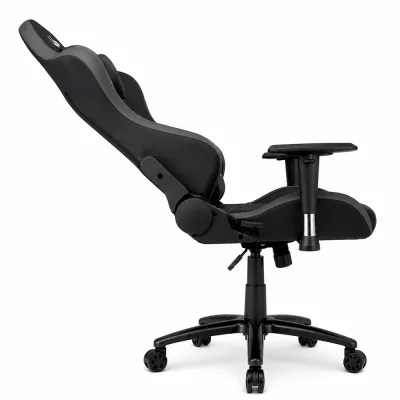 Cadeira Gamer D2534BKGY PVC Algodão Base em Metal Reclinável