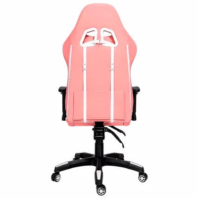 Cadeira Gamer LT Series PKWT01 PU Algodão Base em Nylon Reclinável
