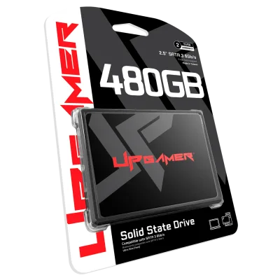 SSD 2.5" UP500 480GB SATA 3 Leitura até 500MB/s Gravação até 450MB/s