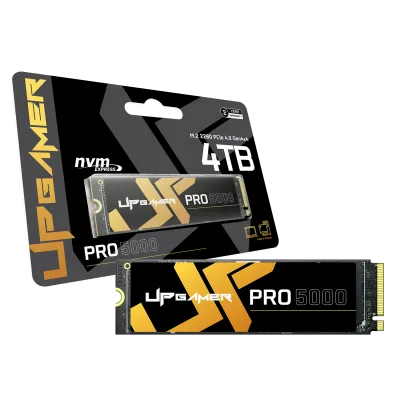SSD PRO 5000 4TB M.2 NVMe até 5000MB/s Leitura / até 4200MB/s de gravação