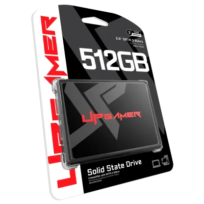 SSD 2.5" UP500 512GB SATA 3 Leitura até 500MB/s Gravação até 450MB/s