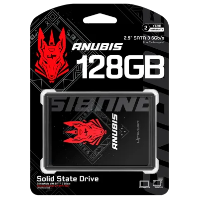 SSD Anubis UP500 128GB 2.5" SATA 3 Leitura até 550MB/s Gravação até 500MB/s