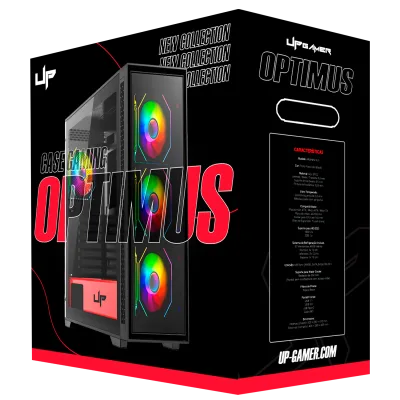 Gabinete Optmus E-ATX ARGB