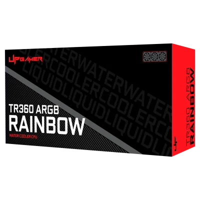 Water Cooler UP GAMER Rainbow 360mm RB-TR360-ARGB INTEL/AMD BLACK
