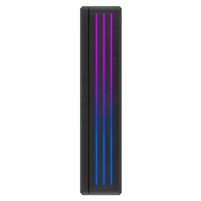 Ventoinha de Gabinete Rainbow UP-RB-120-RAINBOW ARGB 5v 120mm Black