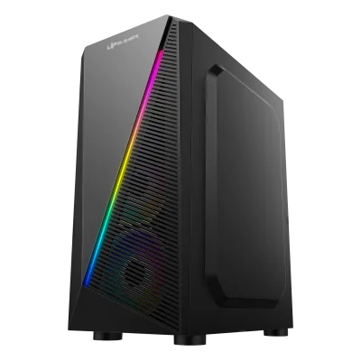 Gabinete Cronos RGB ATX Micro ATX Mini ATX Black