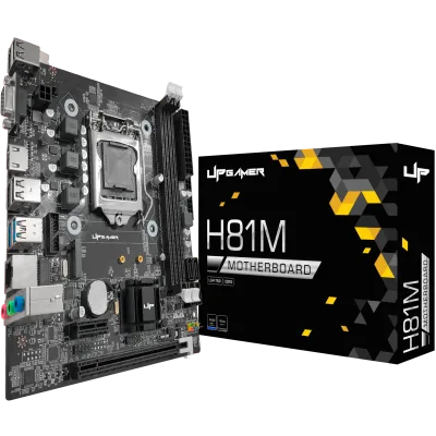 Placa Mãe UP Gamer H81M Intel LGA 1150 m-ATX DDR3 M.2 NVMe UP-H81MDR3