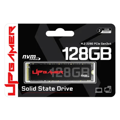 SSD UP2000 Gen3 128GB M.2 NVMe Leitura até 2400MB/s Gravação até 1700MB/s