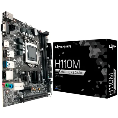Placa Mãe UP Gamer H110M Intel LGA 1151 m-ATX DDR4 M.2 NVMe HDMI VGA UP-H110M