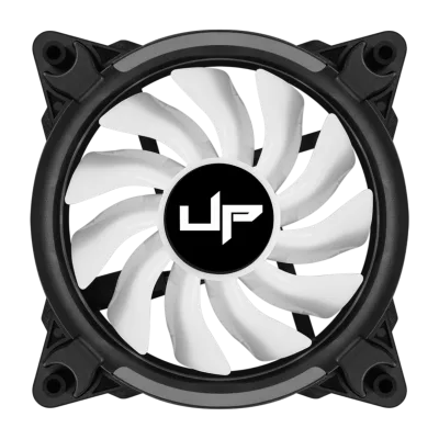 Kit com 5 Cooler Fan de Gabinete UP Gamer Elite ARGB 5v 120mm c/Controle Black