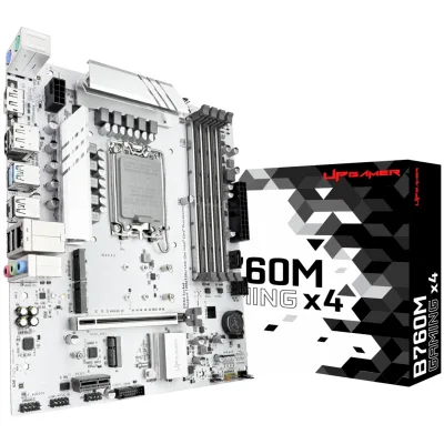 Placa Mãe UP Gamer B760M GAMING Intel LGA 1700 m-ATX DDR4 UPG-B760MD4-GX4