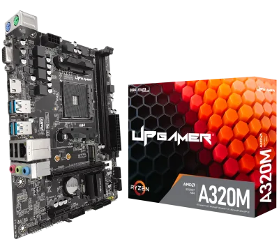 Placa Mãe UP Gamer A320M DDR4 Socket AM4 Micro-ATX Chipset AMD A320
