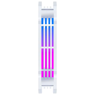 Ventoinha de Gabinete Nevaska UP-NA-120-NEVASKA ARGB 5v 120mm White