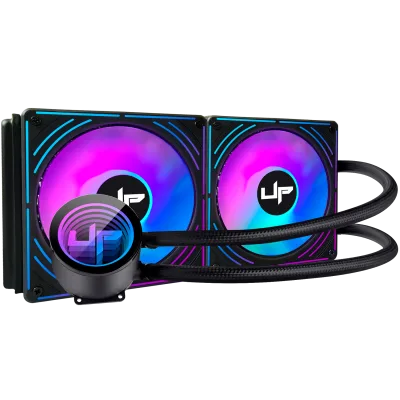 Water Cooler UP GAMER Rainbow 240mm UP-RB-TR240-ARGB INTEL/AMD BLACK