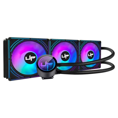 Water Cooler UP GAMER Rainbow 360mm RB-TR360-ARGB INTEL/AMD BLACK